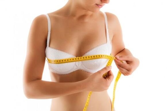 breast size before endoscopic augmentation
