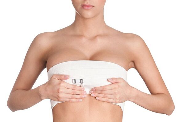 bandages after breast augmentation surgery