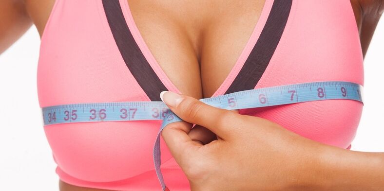 measuring breast size after augmentation